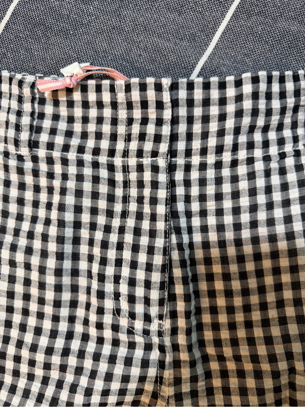 Vineyard Vines Black and White Gingham Bermuda Shorts - Picture 3 of 6